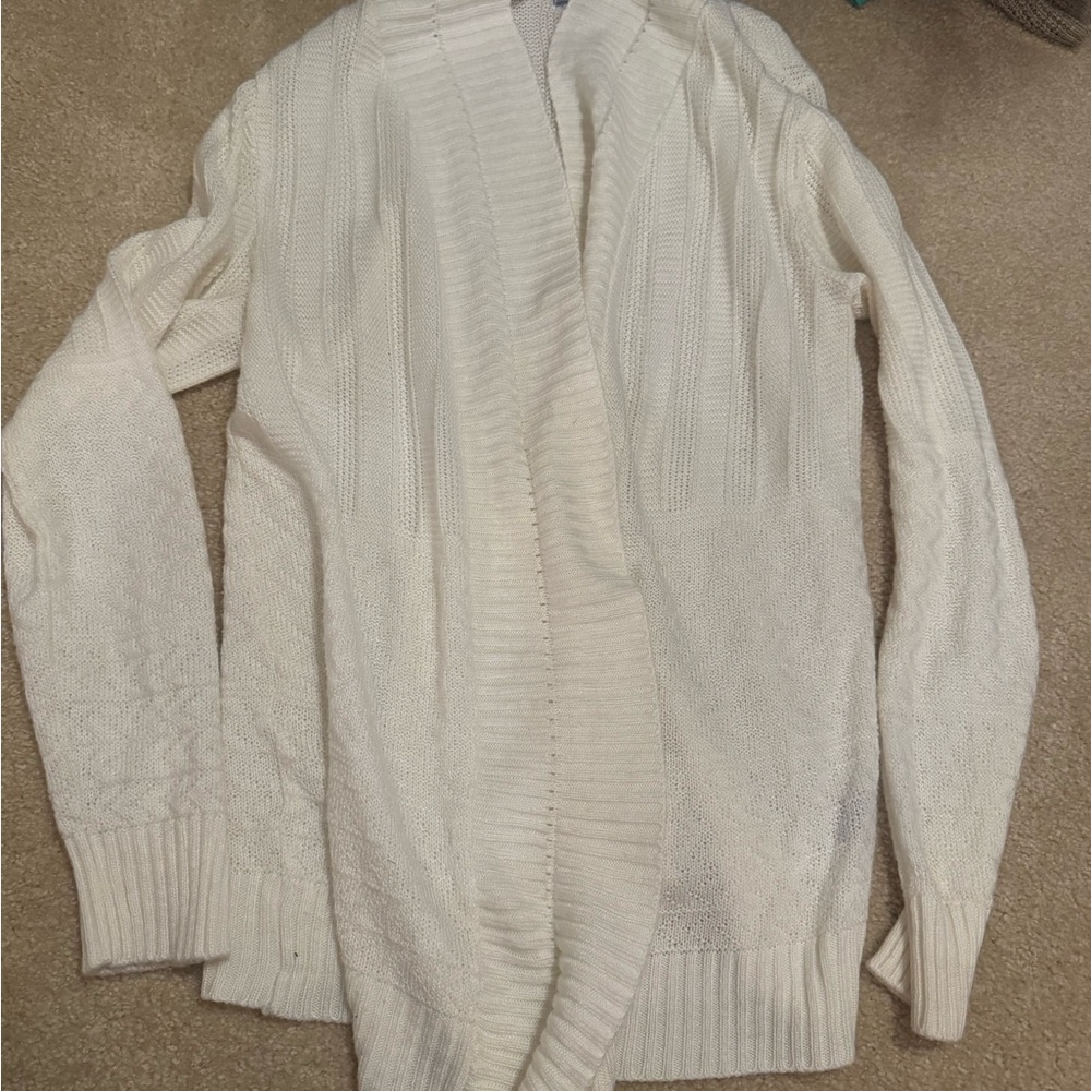 Charlotte Russe Ivory Knit Sweater